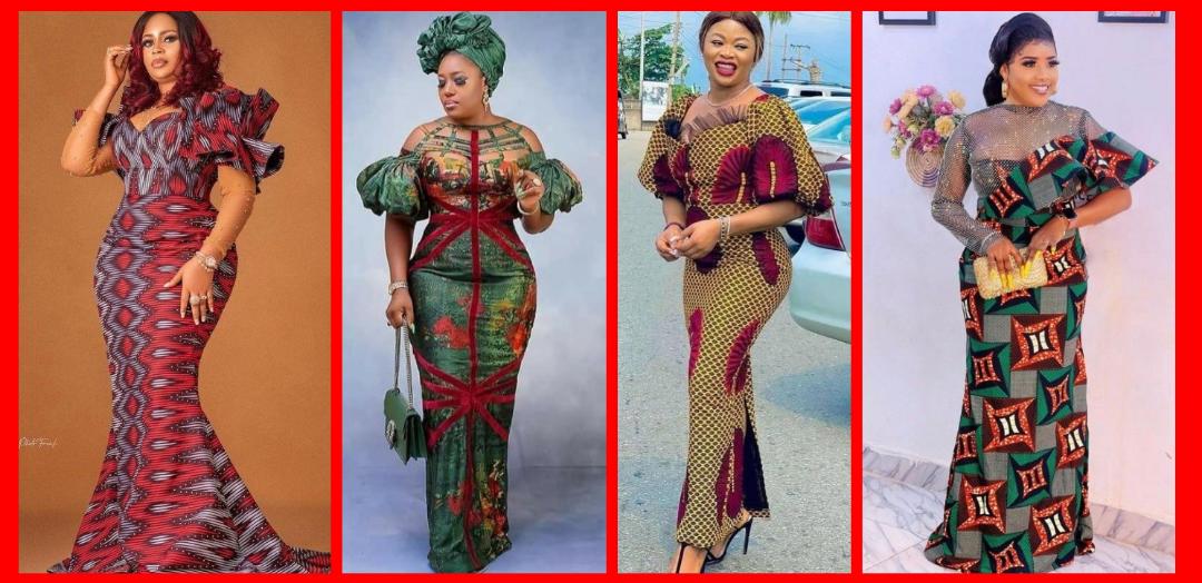 Elegant Ankara dress styles for wedding and party guest