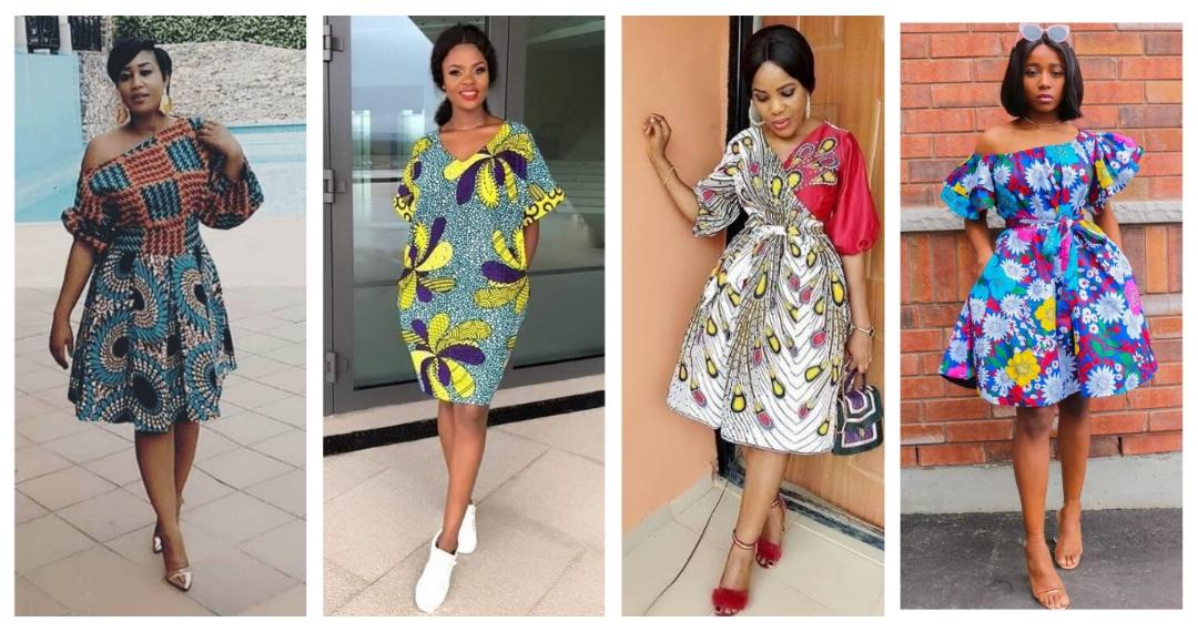 Amazing Ankara short gown styles collection for Stylish ladies