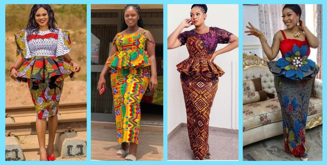 22 African Stylish ankara skirt and blouse styles for African ladies