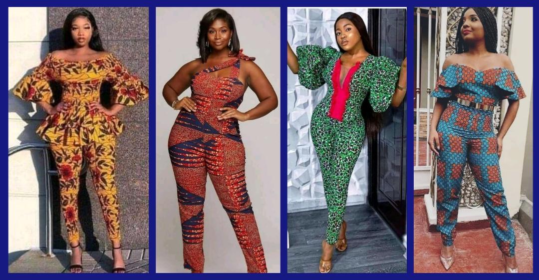 2022 latest and trending Ankara jumpsuit styles for Stylish ladies