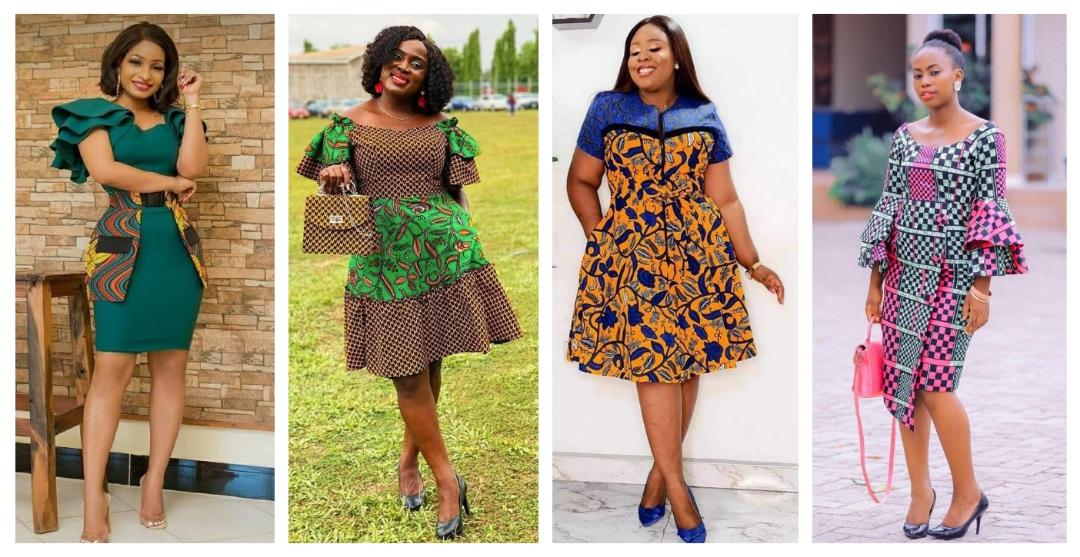 12 latest Ankara short gown styles you should see