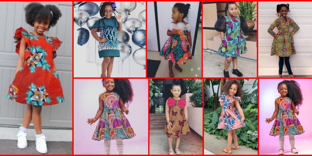 Gorgeous Ankara gown styles you can sew for your little daughter