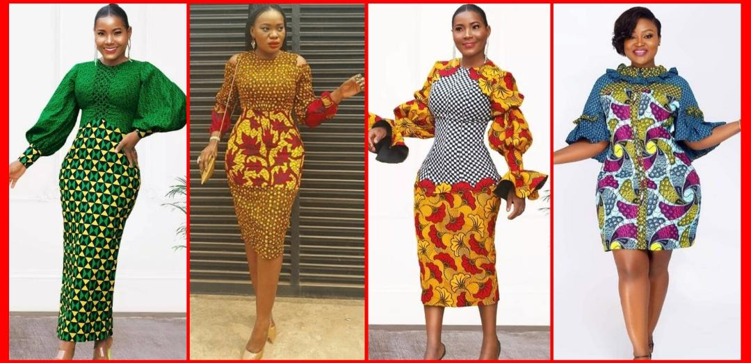 2022 trending Ankara mix match gown styles you would like to sew and add to your wardrobe
