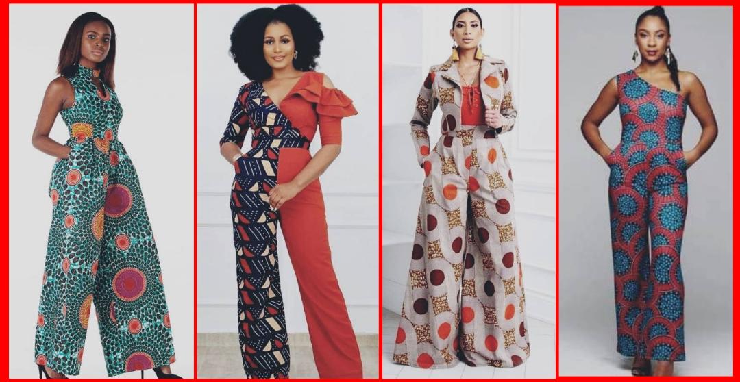 Trendy and amazing Ankara jumpsuit styles for gorgeous ladies