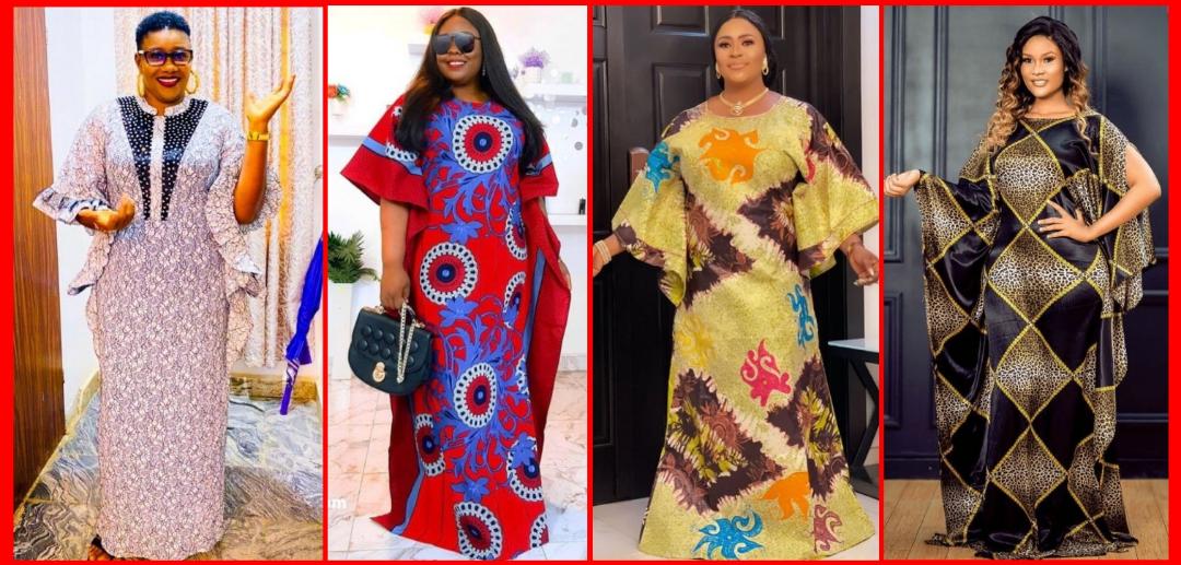 Latest and unique bubu kaftan outfit styles for African ladies