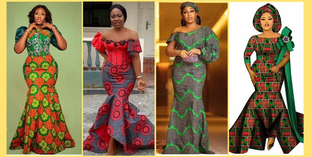 See lovely Ankara long gown styles you would love to replicate for yourself after checking them out