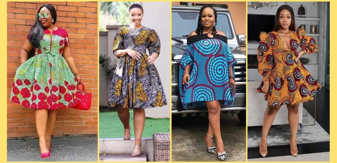 Perfect Ankara short gown styles for stylish ladies