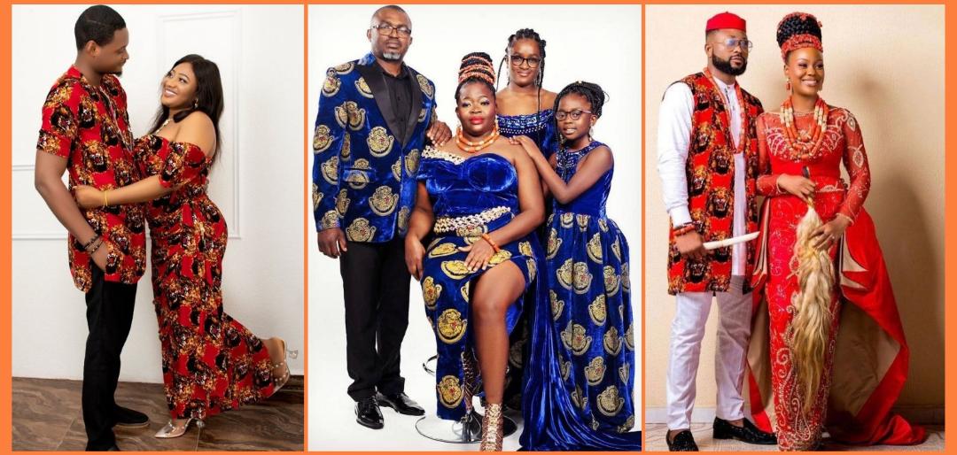 Latest African traditional wedding attires for igbo couples