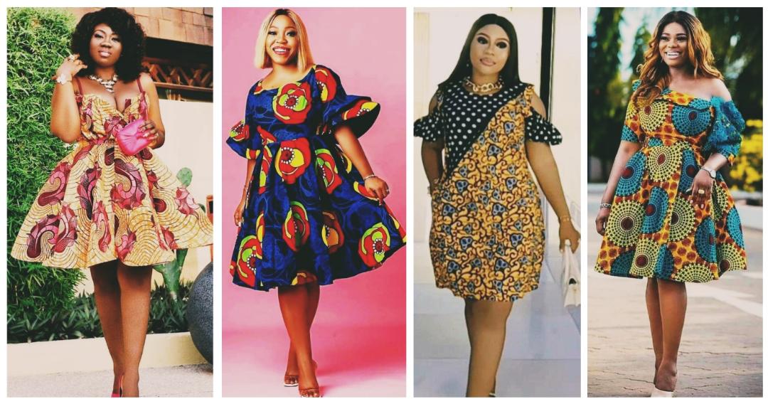 Fascinating Ankara short gown styles that will inspire you to replicate at least one style after checking them out