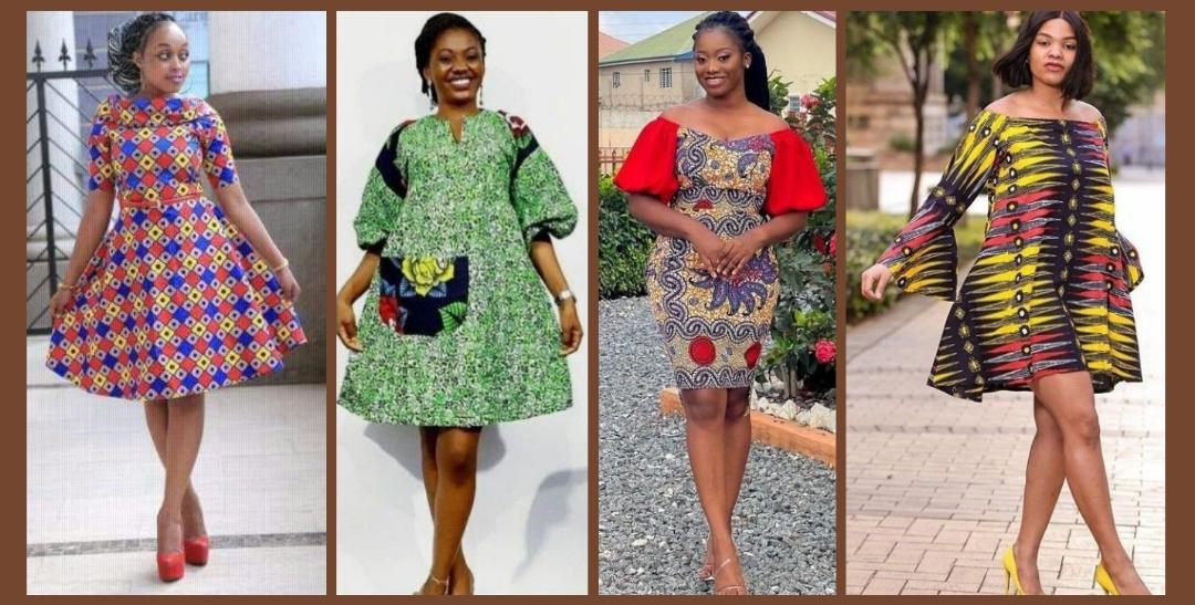 THIS AMAZING ANKARA SHORT GOWN STYLES COLLECTION WILL INSPIRE YOU AFTER CHECKING IT OUT