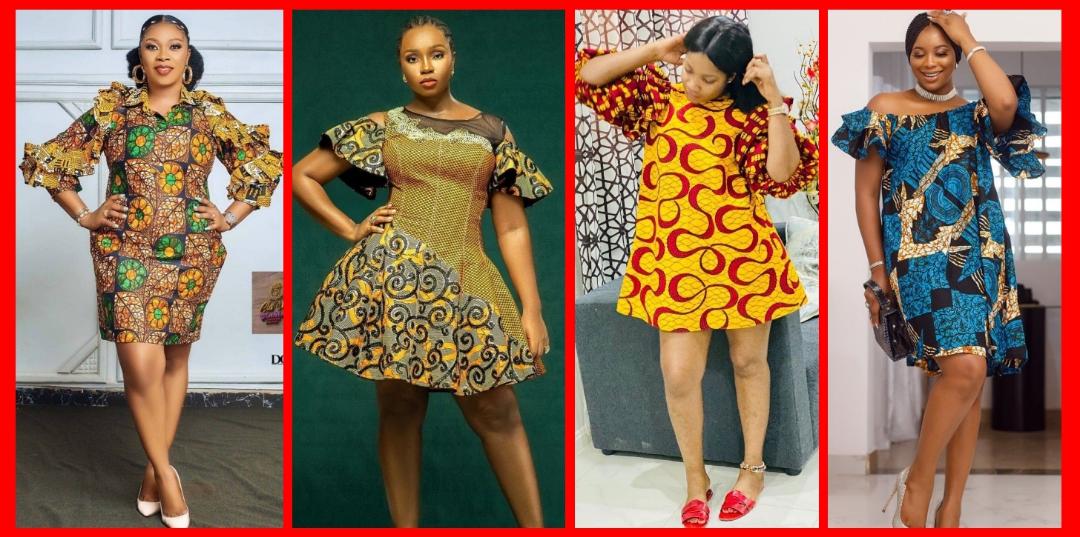Classy Ankara short gown styles you need for a classic look