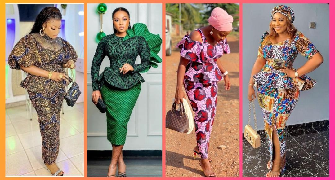 Stylish Ankara skirt and blouse styles perfect for Sunday service