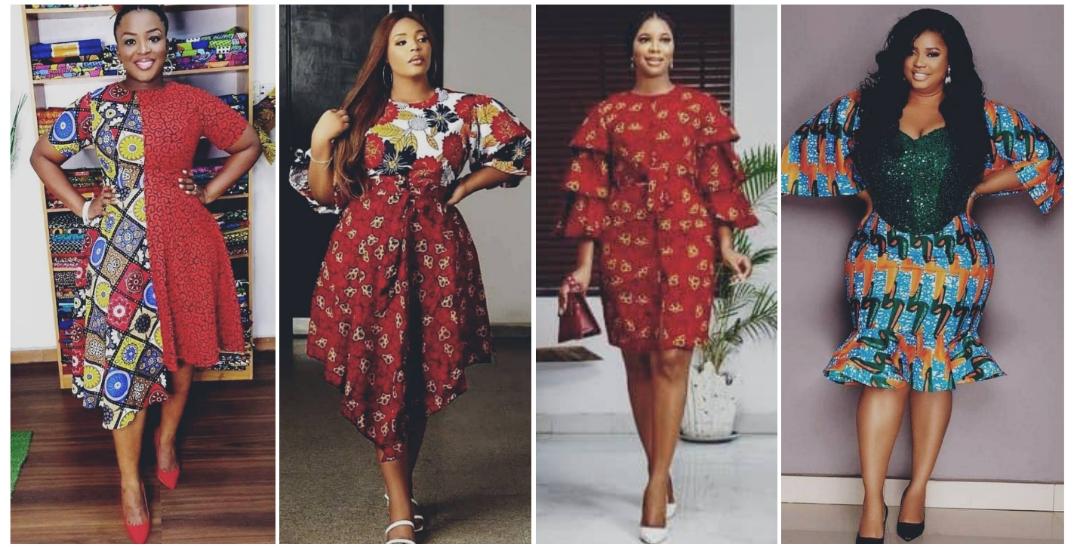 Gorgeous Ankara gown styles for evening outing with friends