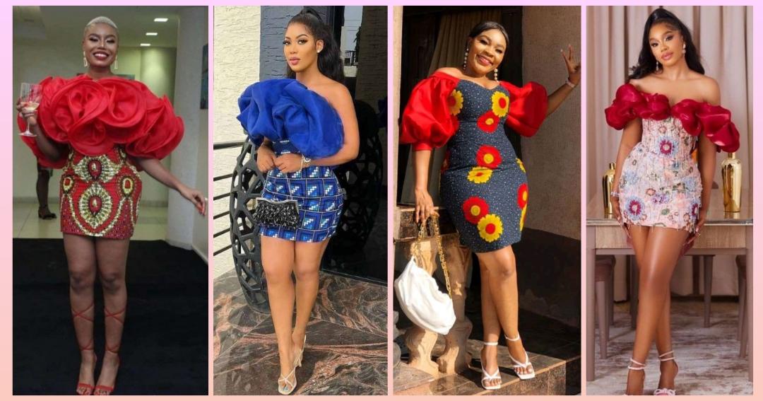 Perfect Ankara mini gown styles for party