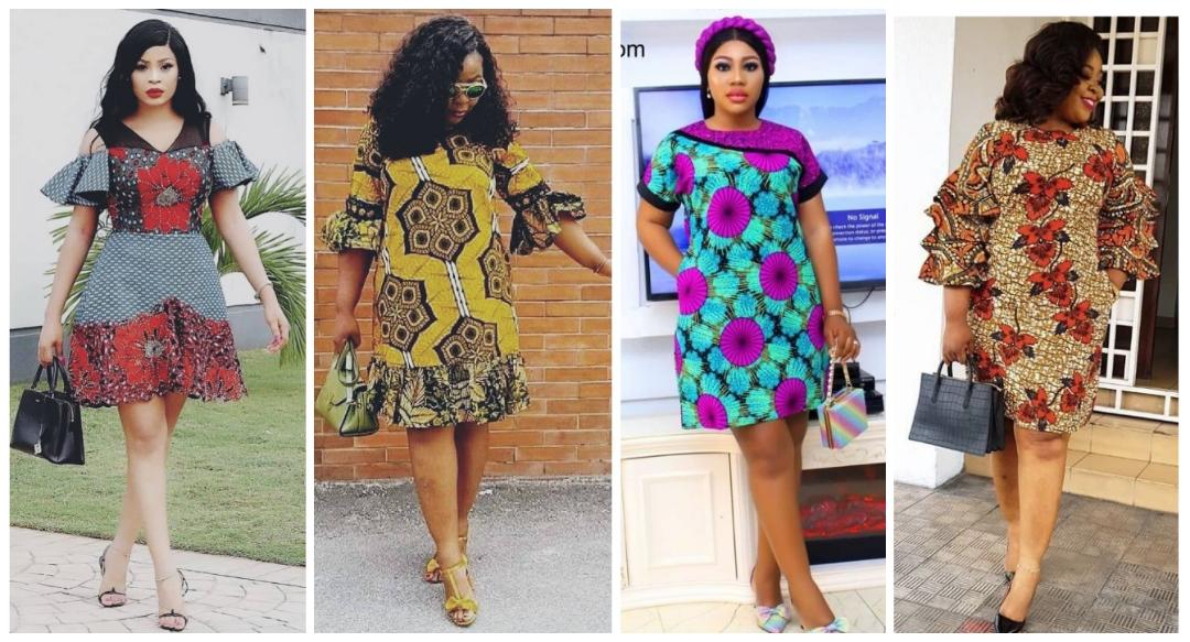 Perfect Ankara short gown styles for boss ladies