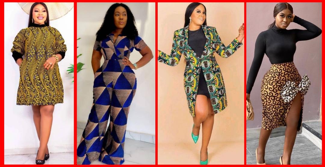High-class Ankara outfit styles photos for stylish ladies who like upgrading their wardrobe with classy Ankara outfit styles