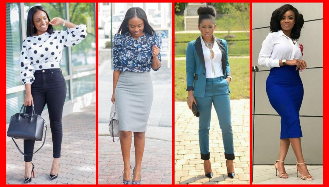 32 Photos to show best cooperate outfit styles for ladies who hold offices in their working places
