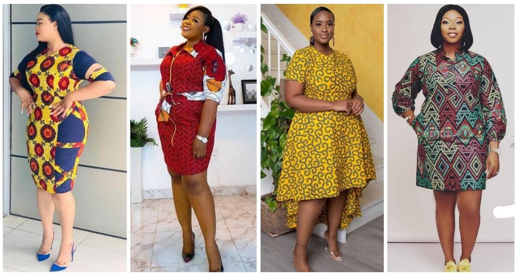 Women’s latest Ankara short gown styles for smart and stylish look