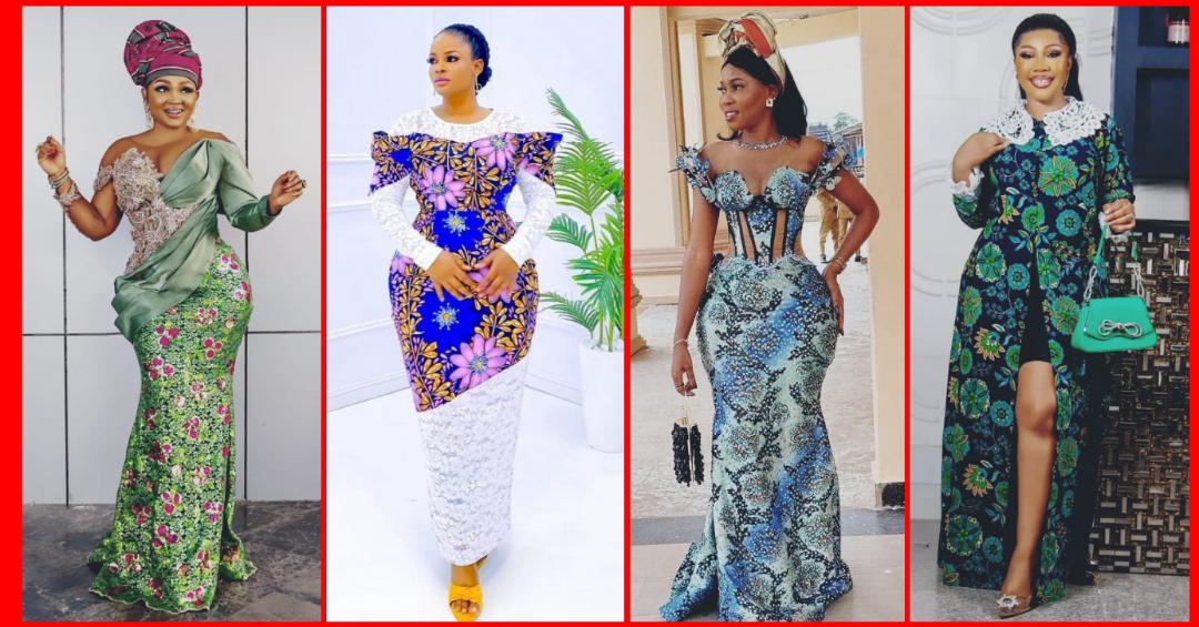 Check out these Ankara long gown styles you may need for occasions