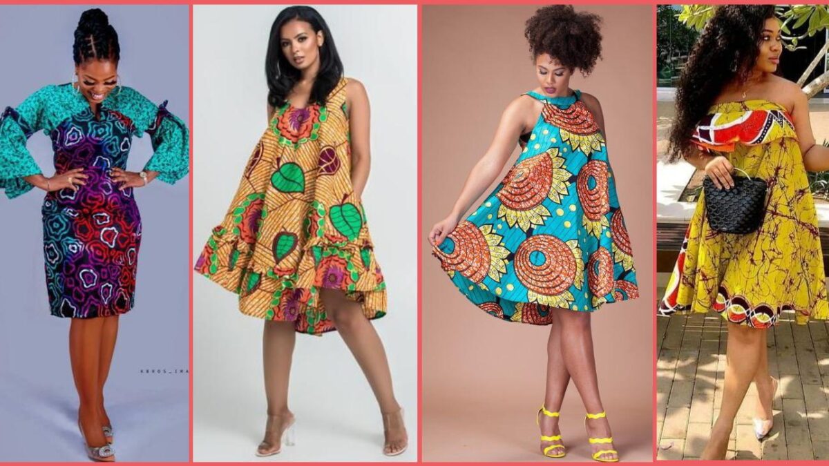 Recreate and upgrade your wardrobe with these classic Ankara short gown styles in this post