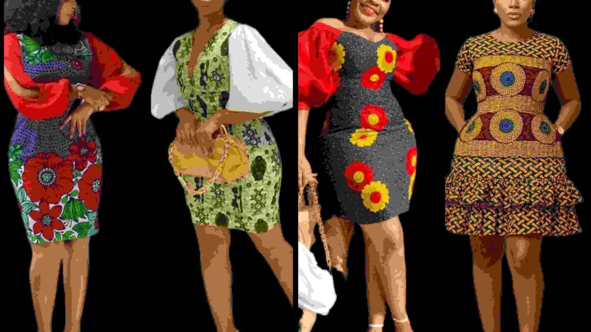 TEN Ankara short gown designs yo can revamp your wardrobe with