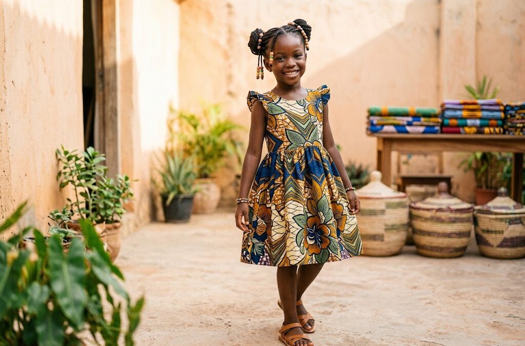 15 Trendy Ankara Styles for Little Girls That Are Perfect for Any Occasion